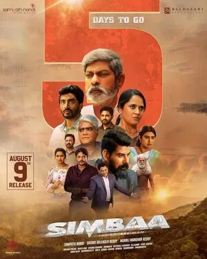 Simbaa 2024 Hindi Audio HD Poster Download - Filmyzilla