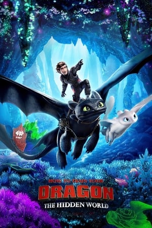 How to Train Your Dragon 3 : The Hidden World (2019) Hindi Dual Audio 350MB HD Poster Download - Filmyzilla