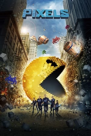 pixels 2015 Hindi Dual Audio 350MB Esubs HD Poster Download - Filmyzilla