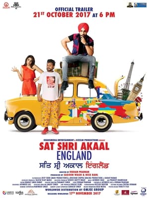 Sat Shri Akaal England (2017) Punjabi Movie - [360MB] HD Poster Download - Filmyzilla